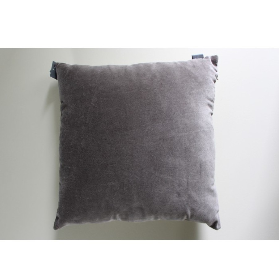 Textile Textile | Vivaraise Lisa Cushion Velvet Taupe Cm 45 X 45