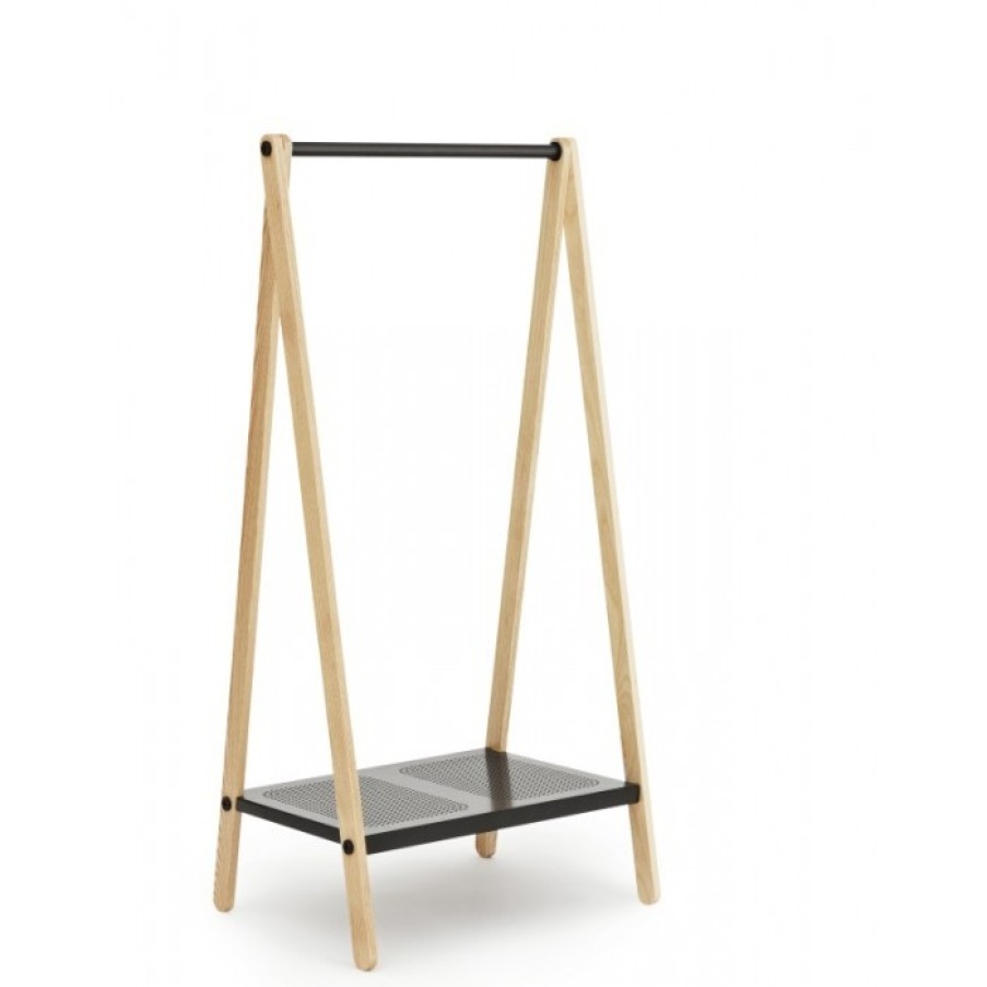 Furniture Furniture Clothing Furniture | Normann Copenhagen Toj Rek Small Grijs Cm 74 X 59,5 X H160