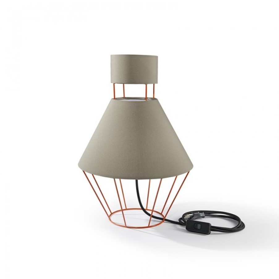 Relief Relief | Atipico Balloon Lamp Orange/Gray Mm Dia300 X H445