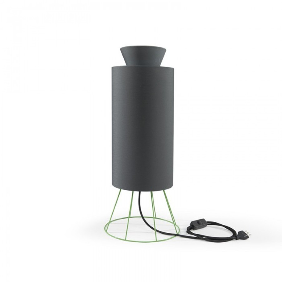 Relief Relief | Atipico Balloon Lamp Green/Dark Gray Mm Dia245 X H605